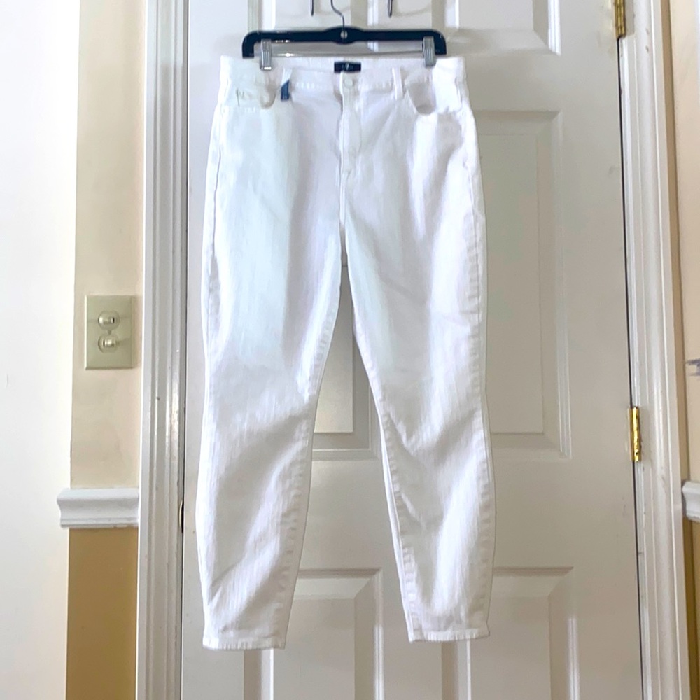 7 for all Mankind The High Waist Ankle Skinny Jeans - Picture 4 of 16